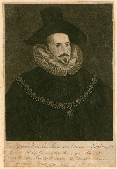 Henry Howard, 1. Earl of Northampton von English School
