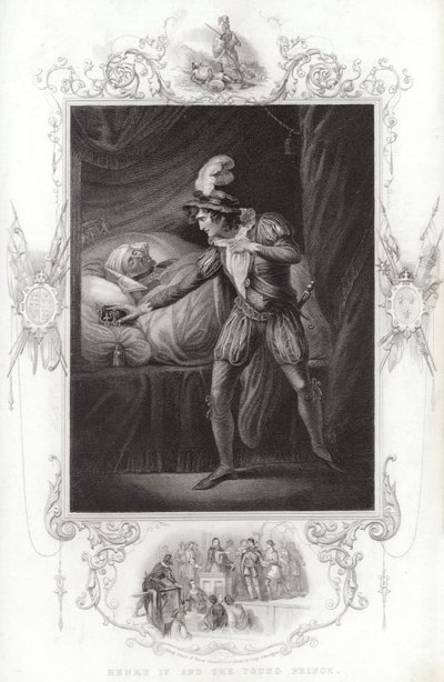 Heinrich IV. und der junge Prinz von English School