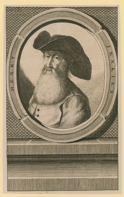 Henry Jenkins, soll 169 Jahre alt gewesen sein, als er im Dezember 1670 starb von English School