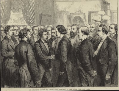 Henry Morton Stanleys Rückkehr nach Amerika von English School