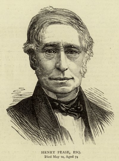 Henry Pease, Esquire (Gravur) von English School