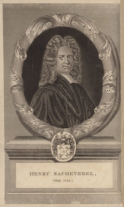 Henry Sacheverel, Verstorben 1724 von English School