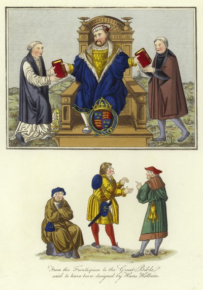 Heinrich VIII., König von England von English School