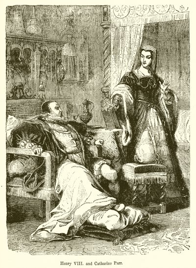 Heinrich VIII. und Katharina Parr von English School