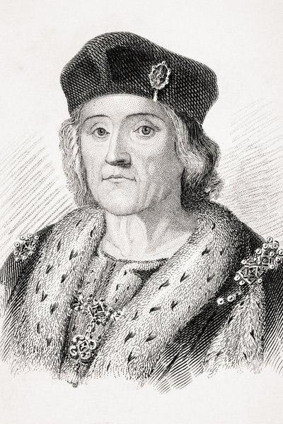 Heinrich VII. von England, Illustration aus 