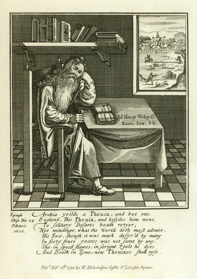 Henry Welby von English School