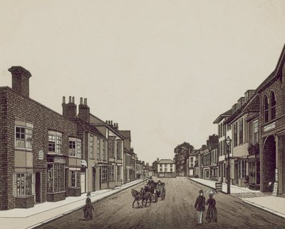 High Street, Petersfield von der Bank von English School