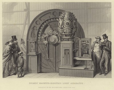 Holmes elektromagnetisches Lichtapparat von English School