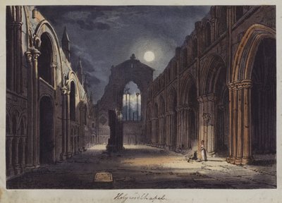 Holyrood Chapel, Edinburgh von English School