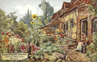 Heim von Mary Arden, Wilmcote, Warwickshire von English School