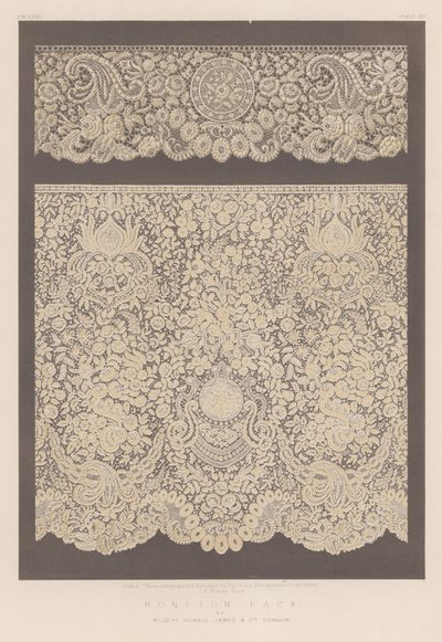 Honiton-Spitze von Messrs Howell James und Co, London von English School
