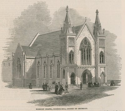 Horbury Kapelle, Notting Hill, London von English School