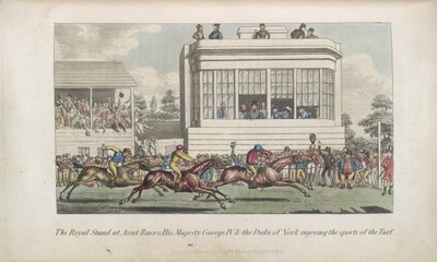 Pferderennen in Ascot, aus 