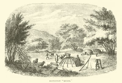 Hottentotten-Kraal von English School