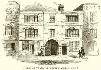 Haus in Thame, in dem Hampden starb von English School