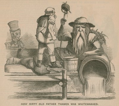 Wie der schmutzige alte Vater Thames weißgewaschen wurde von English School