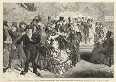 Wie die diskreten, zarten und tugendhaften Diddlesex Dogberries von den Leuten draußen schockiert sind von English School