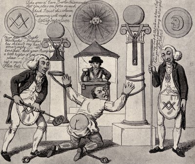 Wie man ein Maurer wird, 1800, aus 