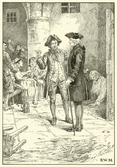 Howard bei seiner Gefängnisinspektion von English School