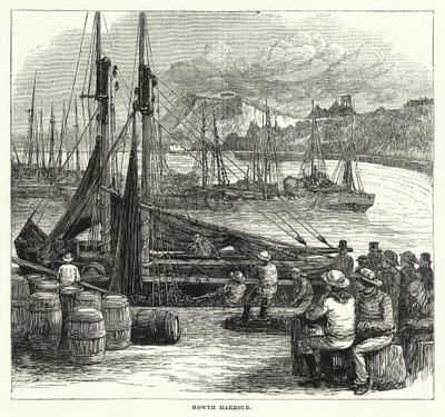 Hafen von Howth von English School