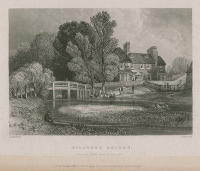 Hughes Fähre über den Fluss Lea von English School