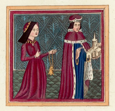Humphrey Herzog von Gloucester und seine zweite Frau, Eleanor Cobham von English School