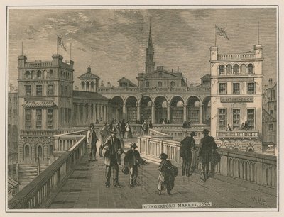 Hungerford Market, London von English School