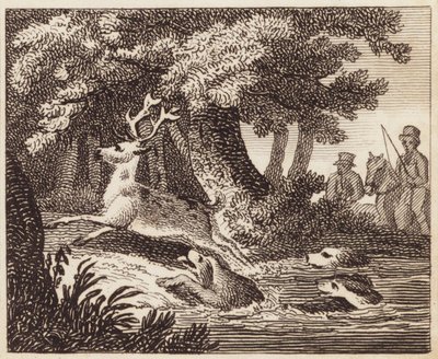 Hirschjagd von English School