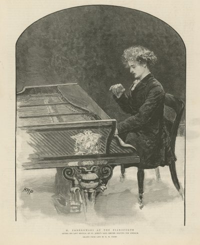 Ignacy Jan Paderewski von English School