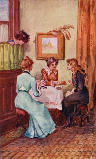 Illustration für A World of Girls von L T Meade von English School