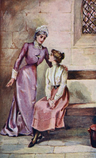 Illustration für A World of Girls von L T Meade von English School