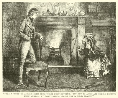 Illustration für David Copperfield (Stich) von English School