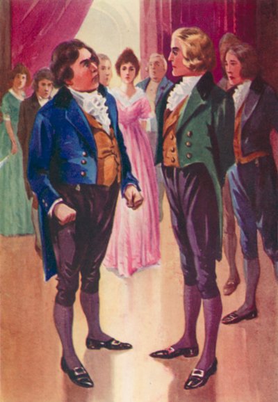 Illustration für John Halifax Gentleman von Dinah Maria Mulock von English School