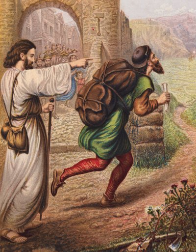 Illustration für Pilgerreise von John Bunyan von English School