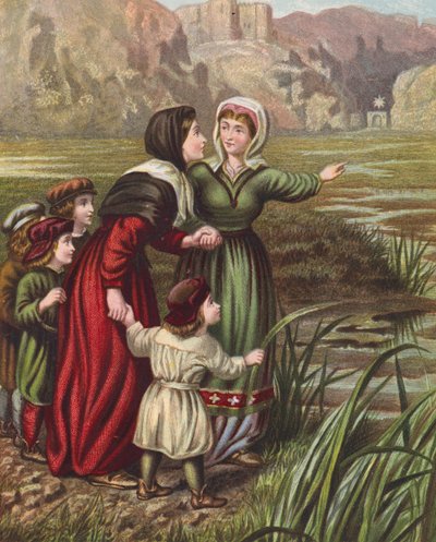 Illustration für Pilgerreise von John Bunyan von English School