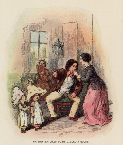 Illustration für Die Geschichte von Pendennis von Thackeray von English School