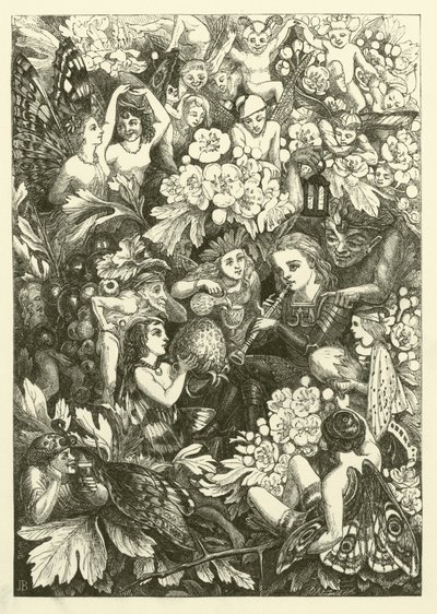 Illustration für Die Geschichte von Sir Thomas Thumb (Gravur) von English School