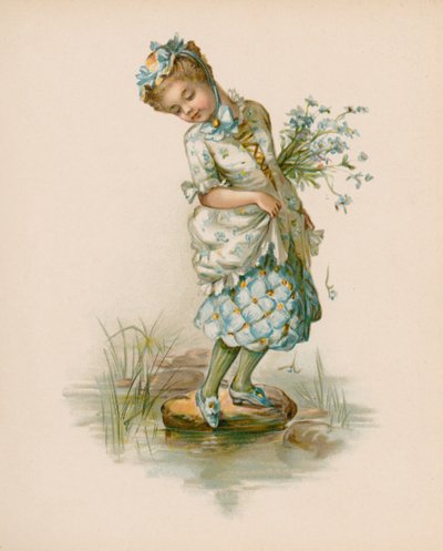 Illustration für Die Sprache der Blumen von English School