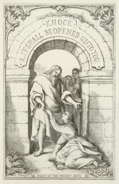 Illustration für Die Pilgerreise von John Bunyan von English School