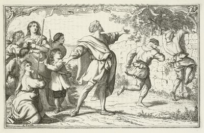 Illustration für Die Pilgerreise von John Bunyan von English School