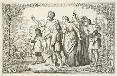 Illustration für Die Pilgerreise von John Bunyan von English School