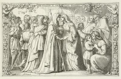 Illustration für Die Pilgerreise von John Bunyan von English School