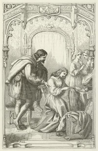 Illustration für Die Pilgerreise von John Bunyan von English School