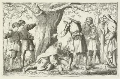 Illustration für Die Pilgerreise von John Bunyan von English School