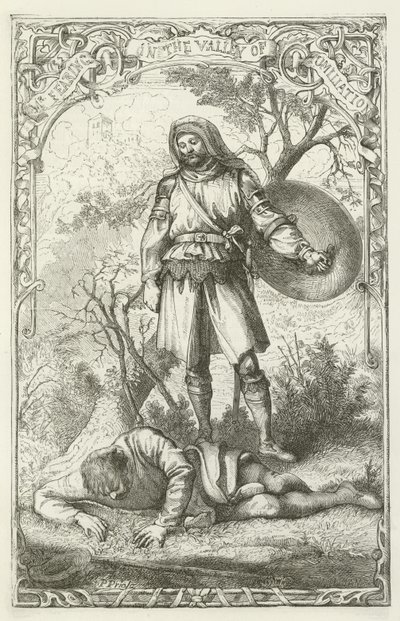 Illustration für Die Pilgerreise von John Bunyan von English School