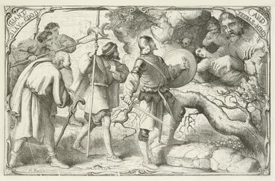 Illustration für Die Pilgerreise von John Bunyan von English School