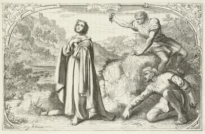 Illustration für Die Pilgerreise von John Bunyan von English School