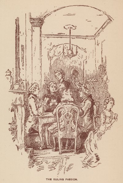 Illustration für Die Virginians von Thackeray von English School