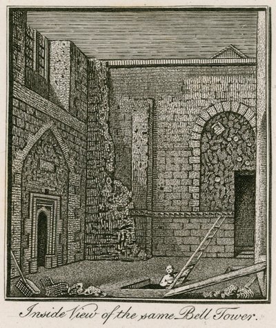 Innenansicht des Glockenturms, St. Stephens Kapelle von English School
