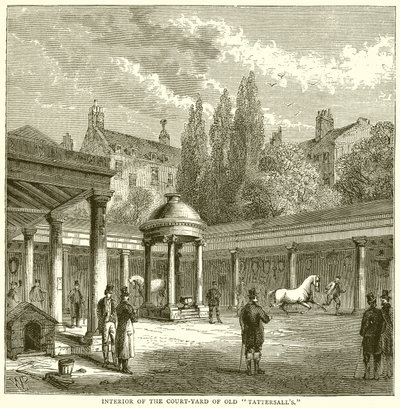 Innenhof von Old Tattersalls von English School